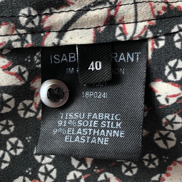 Isabel Marant Abstract Pattern Blouse - Picture 9 of 9